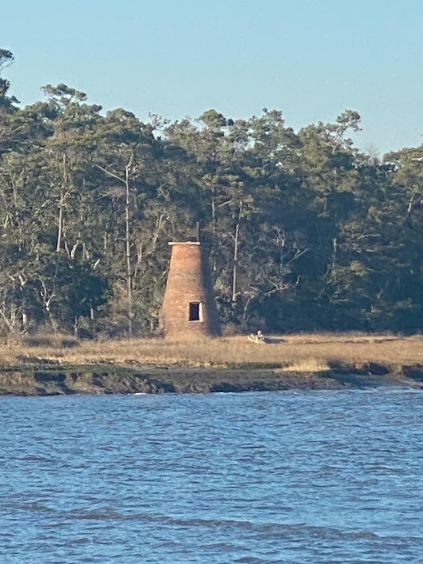 Historic lighthouse tower